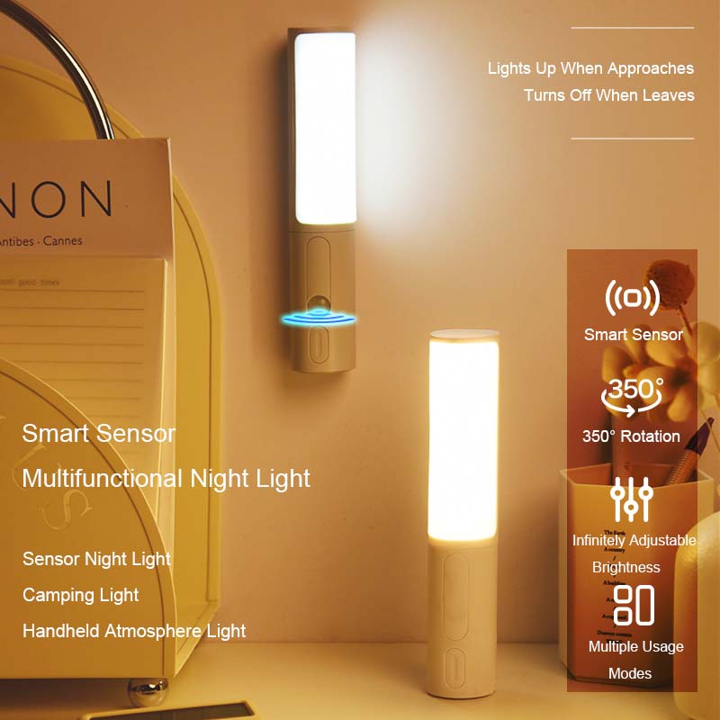 Wireless motion sensor night light
